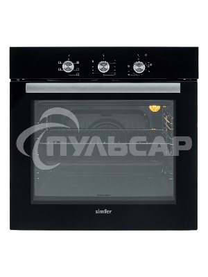Электрический духовой шкаф Simfer B6EB16023 черный