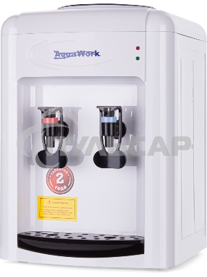 Кулер Aqua Work 0.7-TDR настольный электронный бело-черный