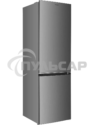 Холодильник Hyundai CC30021AF нержавеющая сталь 182/55л морозилка снизу, No Frost