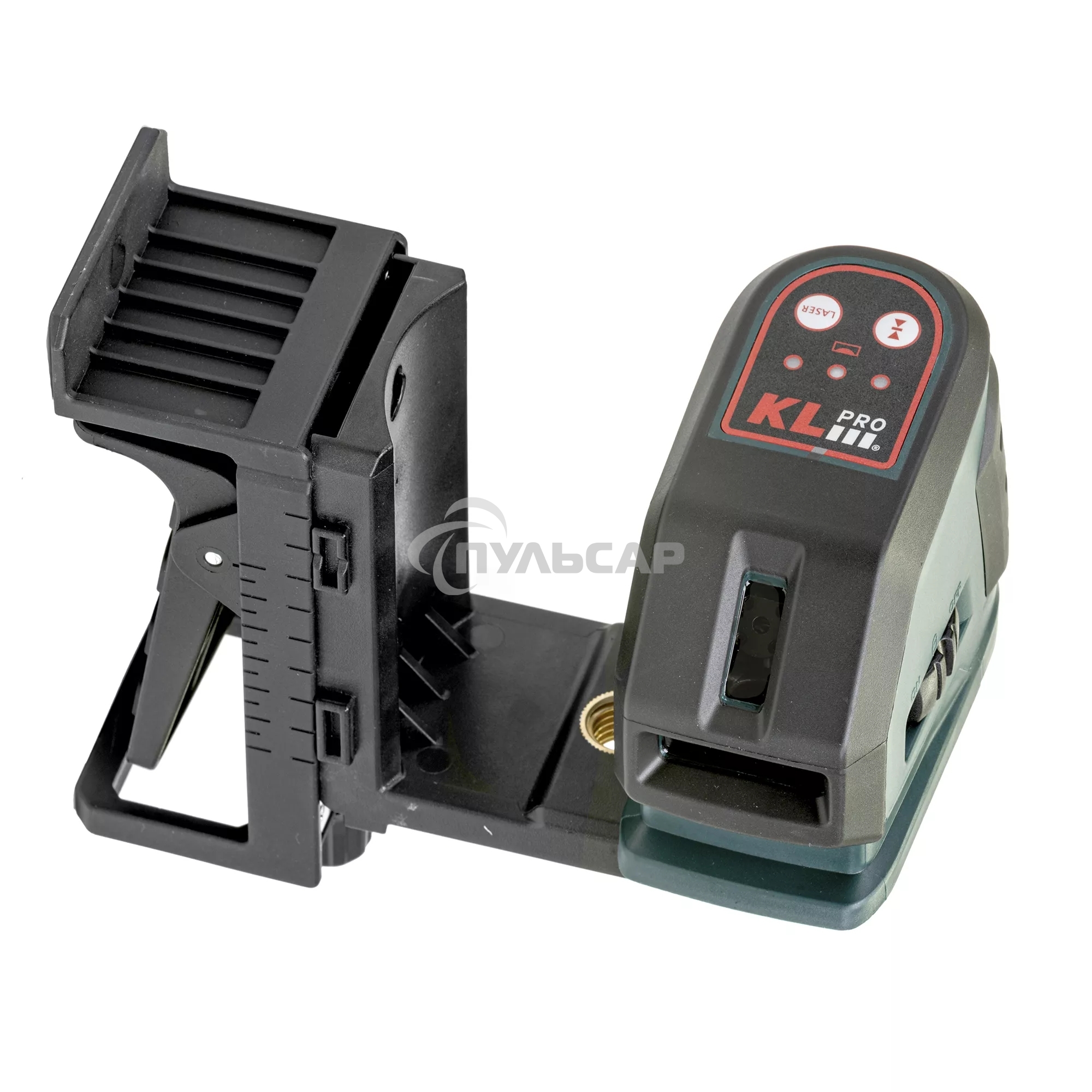 Профессиональный уровень лазерный линейный с автоматическим выравниванием KLPRO KLLZR118GL (горизонт, вертикаль, зеленый луч)