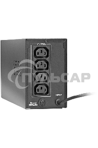 Источник бесперебойного питания ExeGate Power Back BNB-450.LED.AVR.4C13 450VA/240W, LED, AVR, 4*C13, металлический корпус, черный