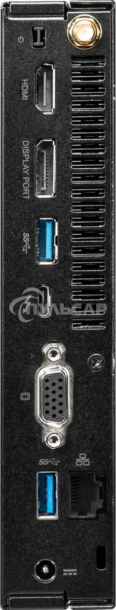 Мини ПК MSI Pro DP10 12M-226XRU, Intel Core i5 1235U, DDR4 16Gb, 512Gb(SSD), Intel Iris Xe, noOS, черный (9s6-b0a621-226)