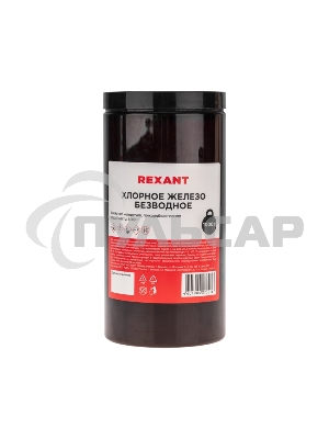 Хлорное железо безводное Rexant 09-3782, 1000 мл, банка