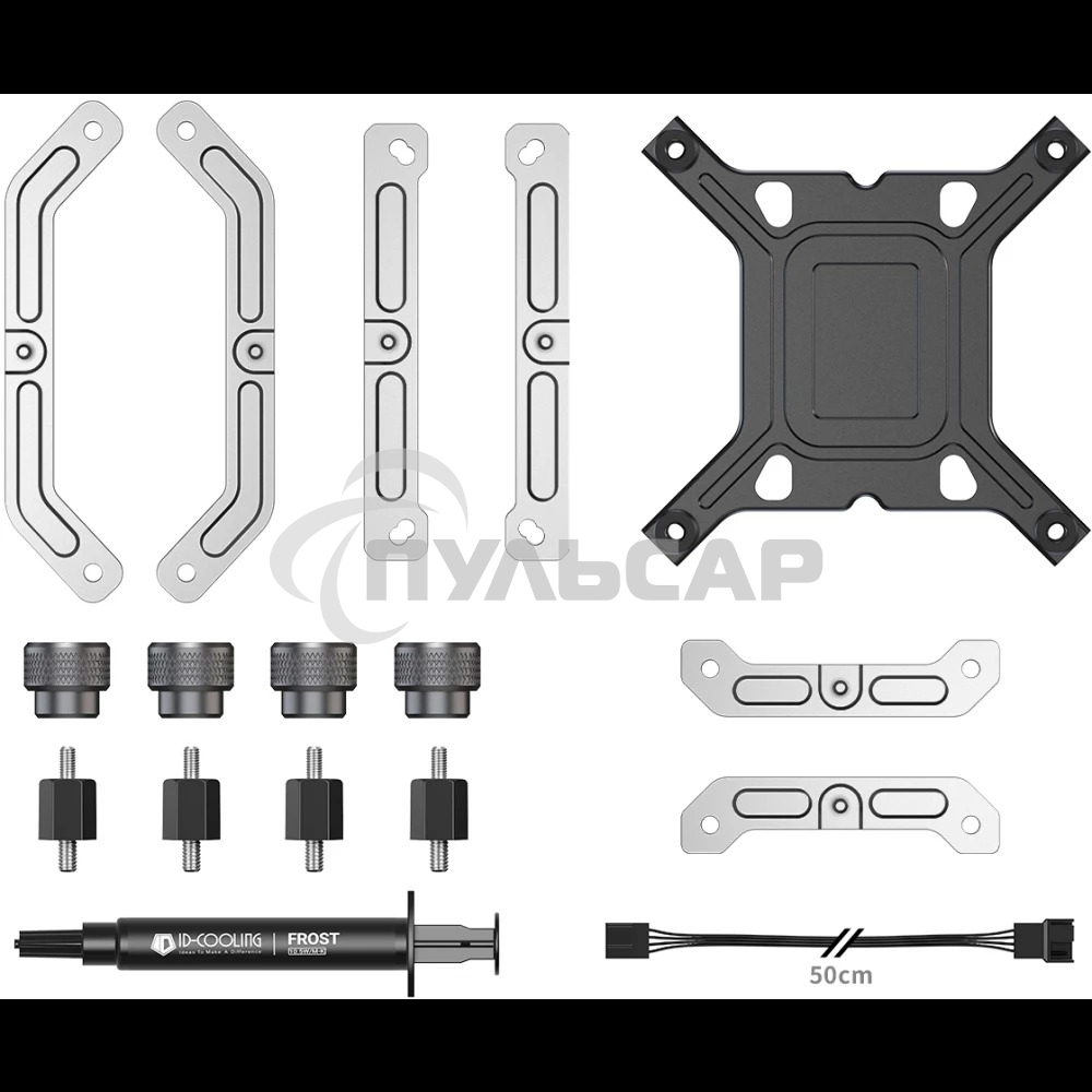 Система водяного охлаждения ID-Cooling DX240 Max белый 120мм алюминий+медь 2150rpm 32.5db 4-pin 300W