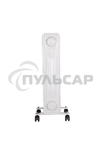 Обогреватель масляный Ресанта ОМ-9А (9 секций), белый, 2000 Вт, 20 м2, термостат 67/3/16