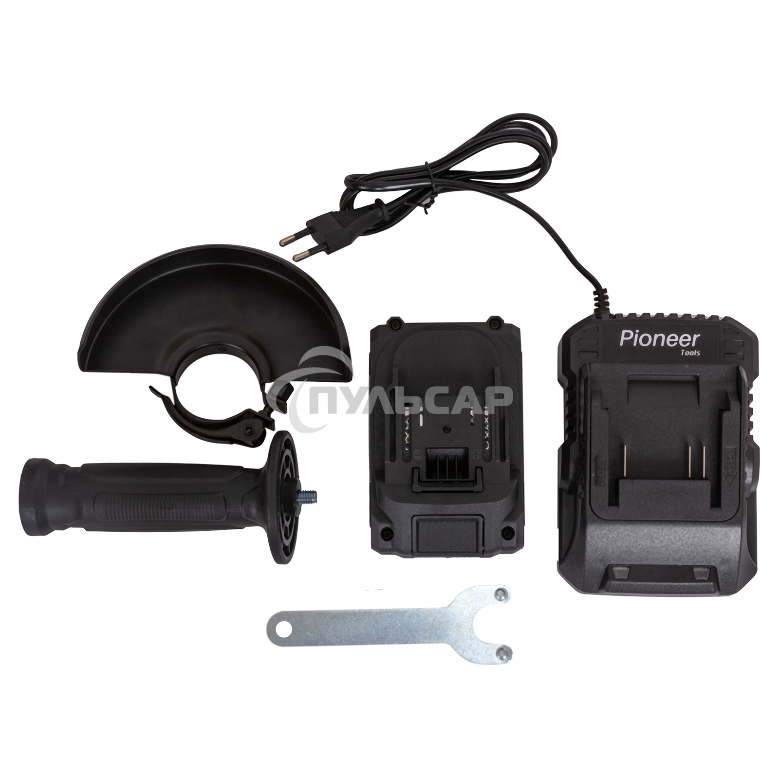 Угловая шлифовальная машина аккумуляторная Pioneer AG-E20V-125-01B