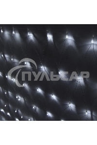 Гирлянда светод. Funray Cетка ML-320W, 3*2м, 320 LED, хол.белый, IP20, прозрачный шнур 1,5м,контр