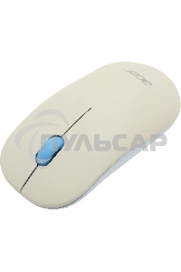 Комплект клавиатура + мышь Acer OCC205 беспроводной USB, 1200 dpi, белый/голубой