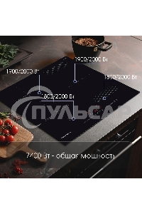 Индукционная варочная панель Zigmund & Shtain CI 61.6 B черный