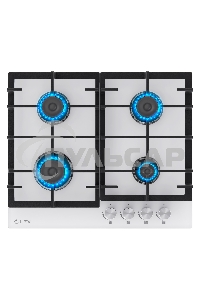 Газовая варочная панель LEX GVG 642-1 WH независимая, белый