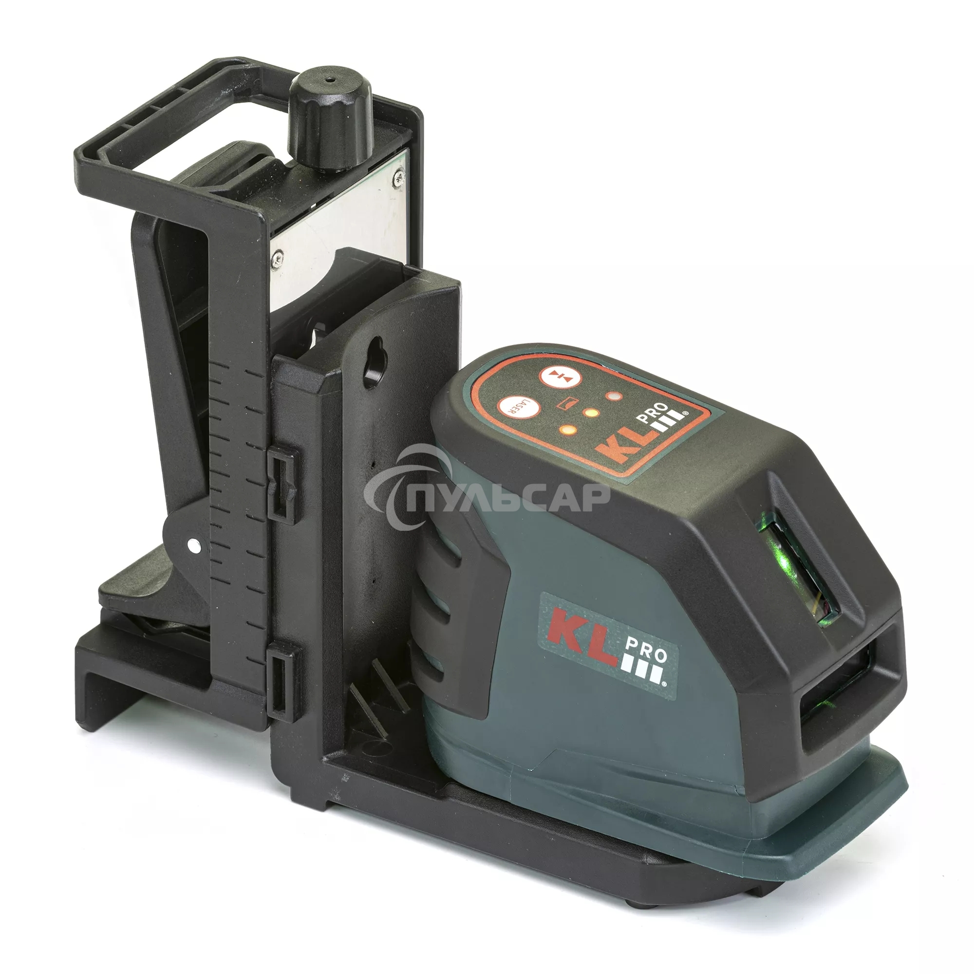 Профессиональный уровень лазерный линейный с автоматическим выравниванием KLPRO KLLZR118GL (горизонт, вертикаль, зеленый луч)