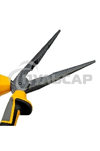 Длинногубцы прямые Denzel 205 мм, трехкомпонентные рукоятки