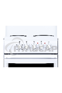 Плита электрическая FLAMA AE 1409 W белый, конфорок 4 электрических, духовка 50 л, 50 см x 85 см x 60 см