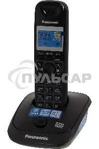 Телефон беспроводной (DECT) Panasonic KX-TG2521RUT (титан) АОН, Caller ID,спикерфон,голосовой АОН,полифония,цифровой автоответчик