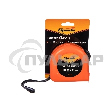 Рулетка Classic, 10 м х 25 мм, пластиковый корпус Sparta