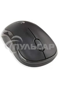 Мышь беспроводная Logitech B175 черный, 1000 dpi, радиоканал, USB, кнопки - 3