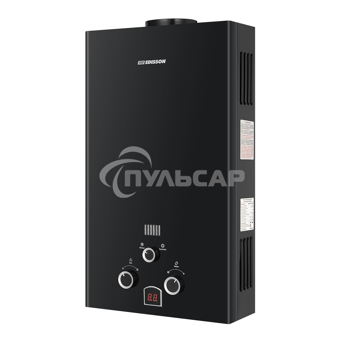 Колонка газовая Edisson E 20 D черный