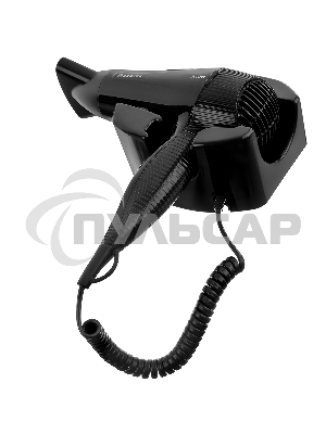 Фен настенный BRAYER BR3021BK, 2000, 2 скор, 2 реж нагрева, концентратор, холод, 1,8 м,