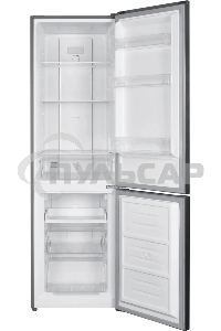 Холодильник Hyundai CC30021AF нержавеющая сталь 182/55л морозилка снизу, No Frost