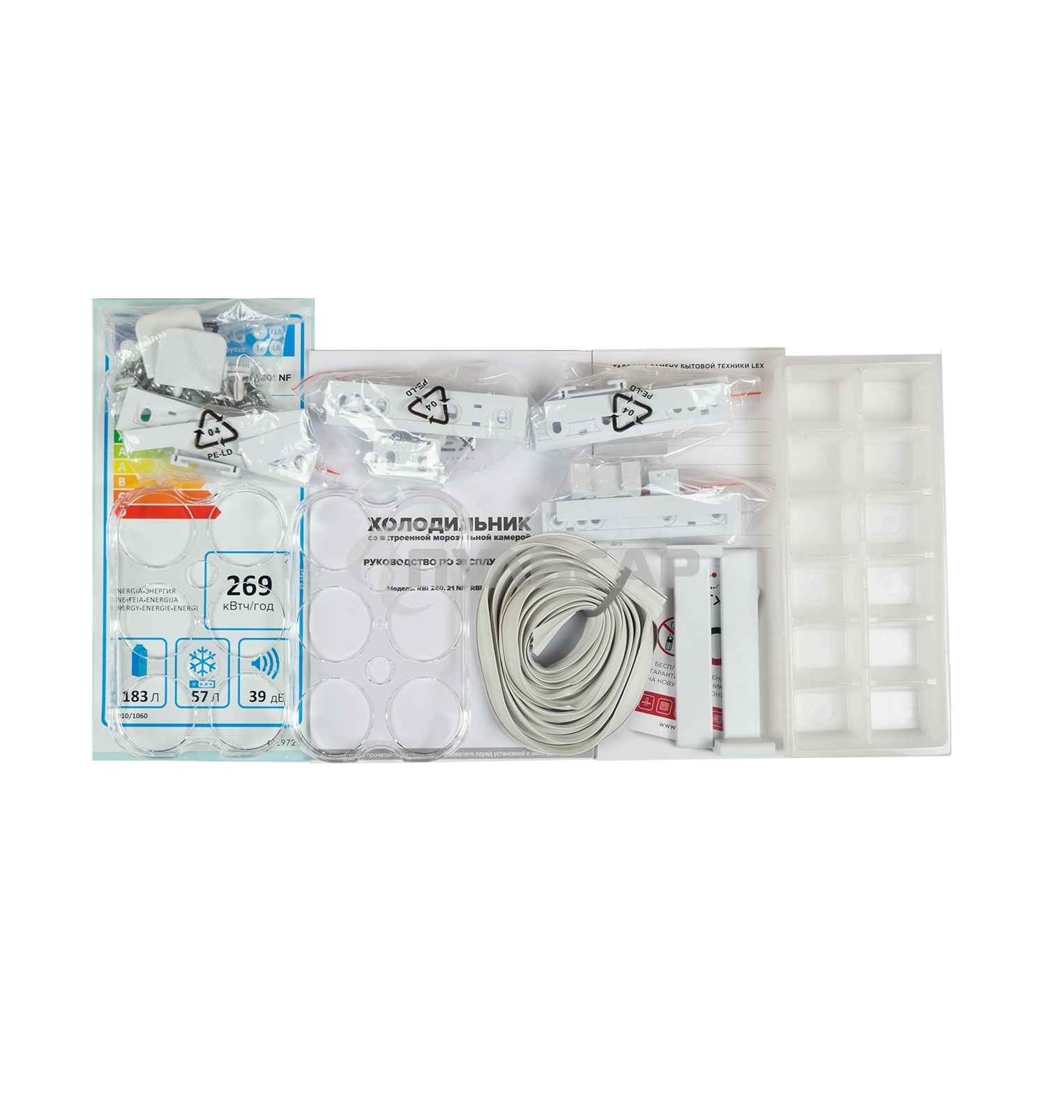 Морозильный шкаф LEX FBI 101 DF встраиваемый