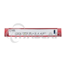 Межсетевой экран Zyxel USG FLEX 50HP, 1xRJ-45: 1G PoE+ (LAN/WAN), 4xRJ-45: 1G (LAN/WAN), 1xUSB3.0 **