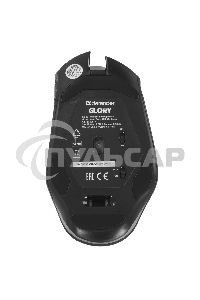 Мышь беспроводная Defender Glory GM-514 черный, 3200 dpi, радиоканал, USB, кнопки - 7