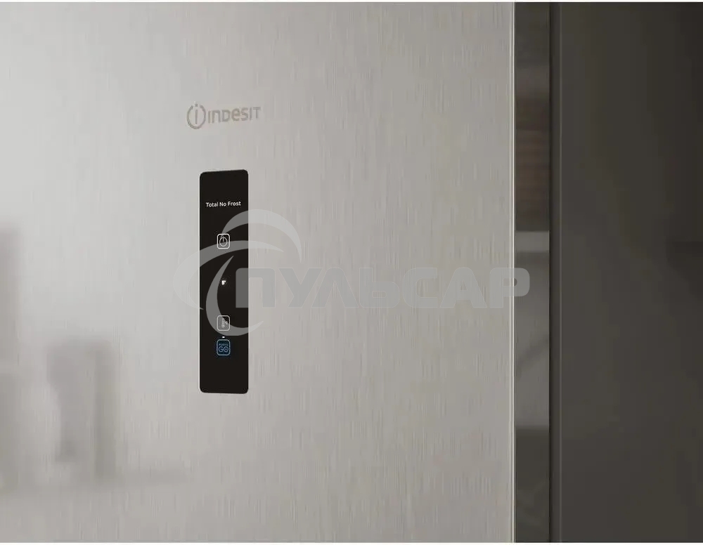Холодильник Indesit ITS 5180 G серебристый двухкамерный 220/78л морозилка снизу, No Frost