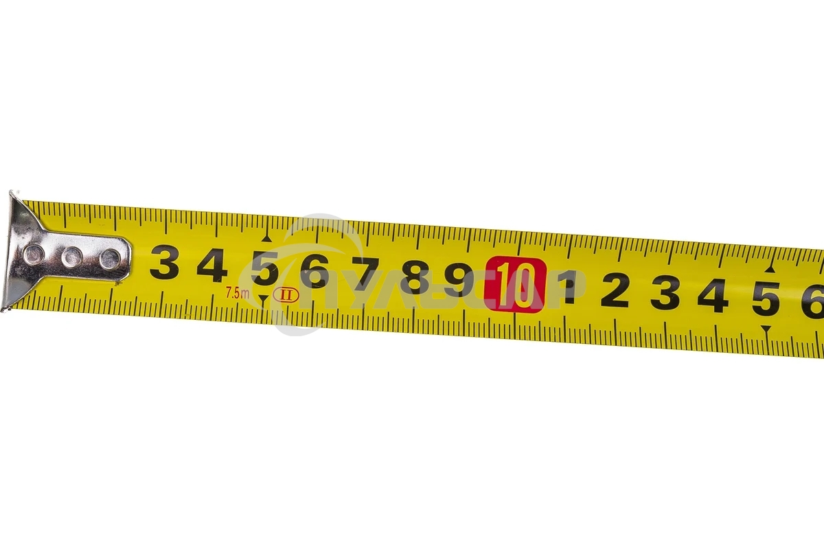 Рулетка Elastica, 7.5 м х 24 мм, обрезиненный корпус Sparta