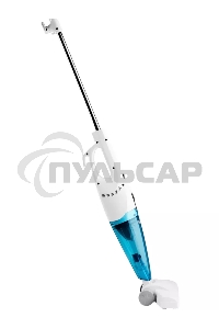 Пылесос вертикальный/ручной H-clean HVC 101 белый/голубой, питание от сети, 225 Вт, уборка сухая, пылесборник 0.8 л