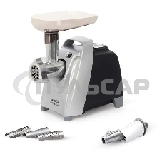 Мясорубка электрическая Аксион М62.04 черный/серебристый, 2000 Вт