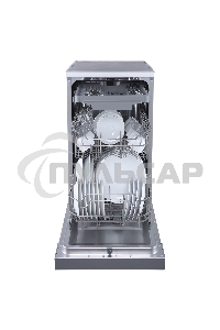 Посудомоечная машина Бирюса DWF-410/5 M, серый, 44.8 см, 10 компл., 49 дБ, класс A++