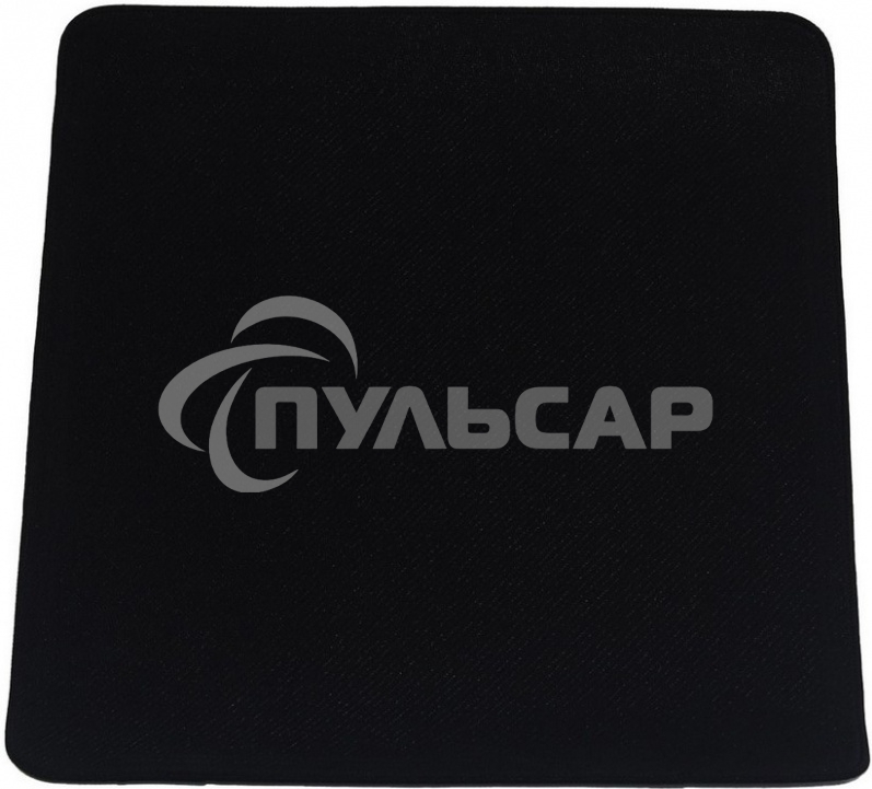 Коврик для мышки Raskat черный S (350*300, резина/ткань, прошитый край)