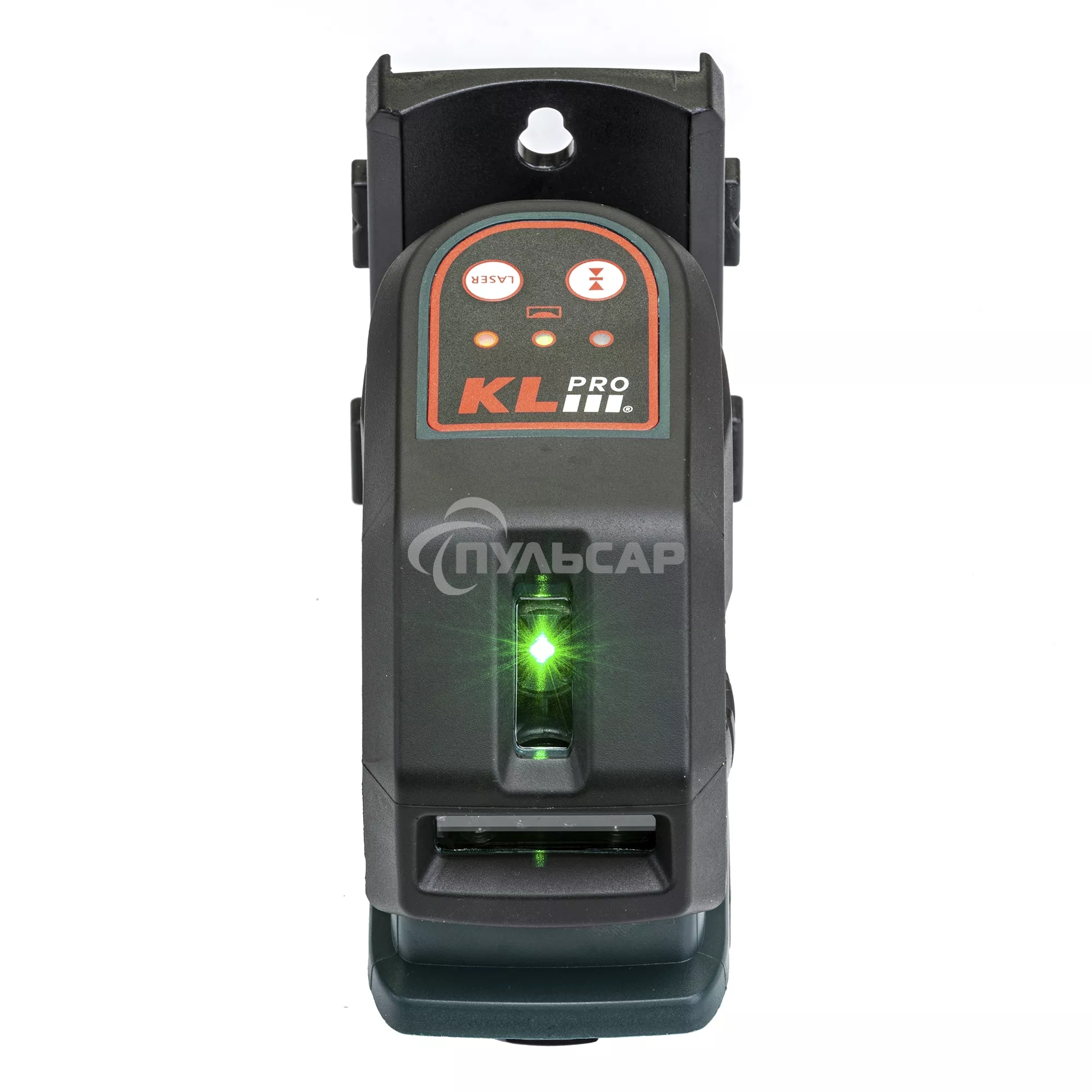 Профессиональный уровень лазерный линейный с автоматическим выравниванием KLPRO KLLZR118GL (горизонт, вертикаль, зеленый луч)