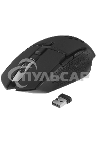 Мышь беспроводная Defender Glory GM-514 черный, 3200 dpi, радиоканал, USB, кнопки - 7