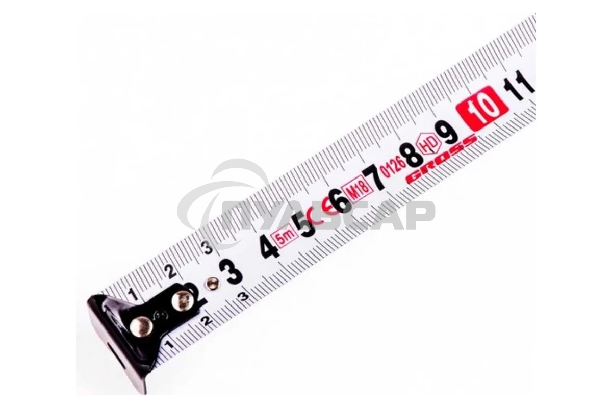 Рулетка Komfortabel, 5 м х 25 мм, обрезиненный корпус Gross