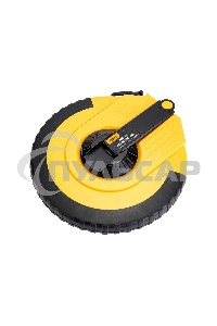 Мерная лента Deli DL9850ZY 50м x 14.5мм Ударопрочный корпус. Основной класс точности. Метрическое полотно из стекловолокна и ПВХ.