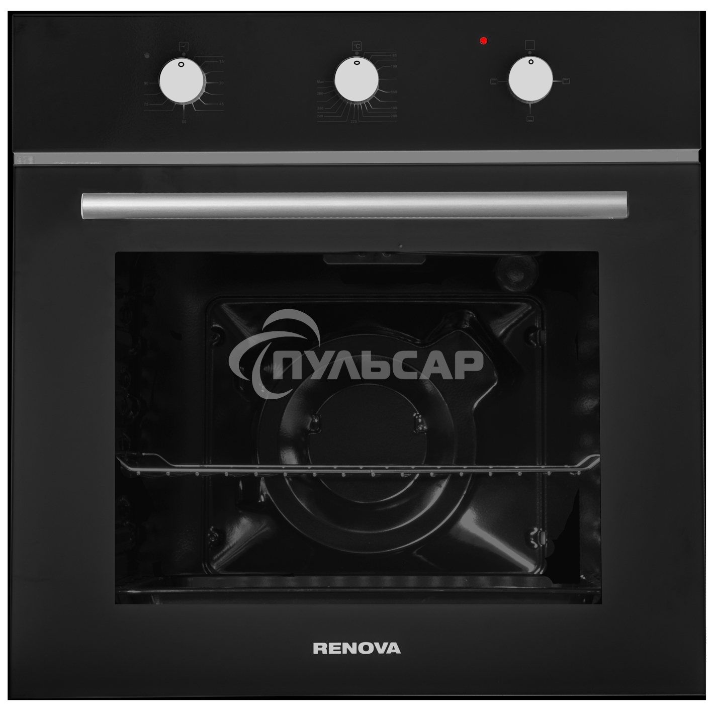 Духовой шкаф электрический RENOVA O90-3BS1 черный