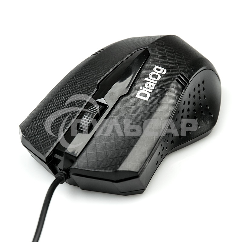 Мышь проводная Dialog Pointer MOP-09U черный, 800 dpi, USB, кнопки - 3