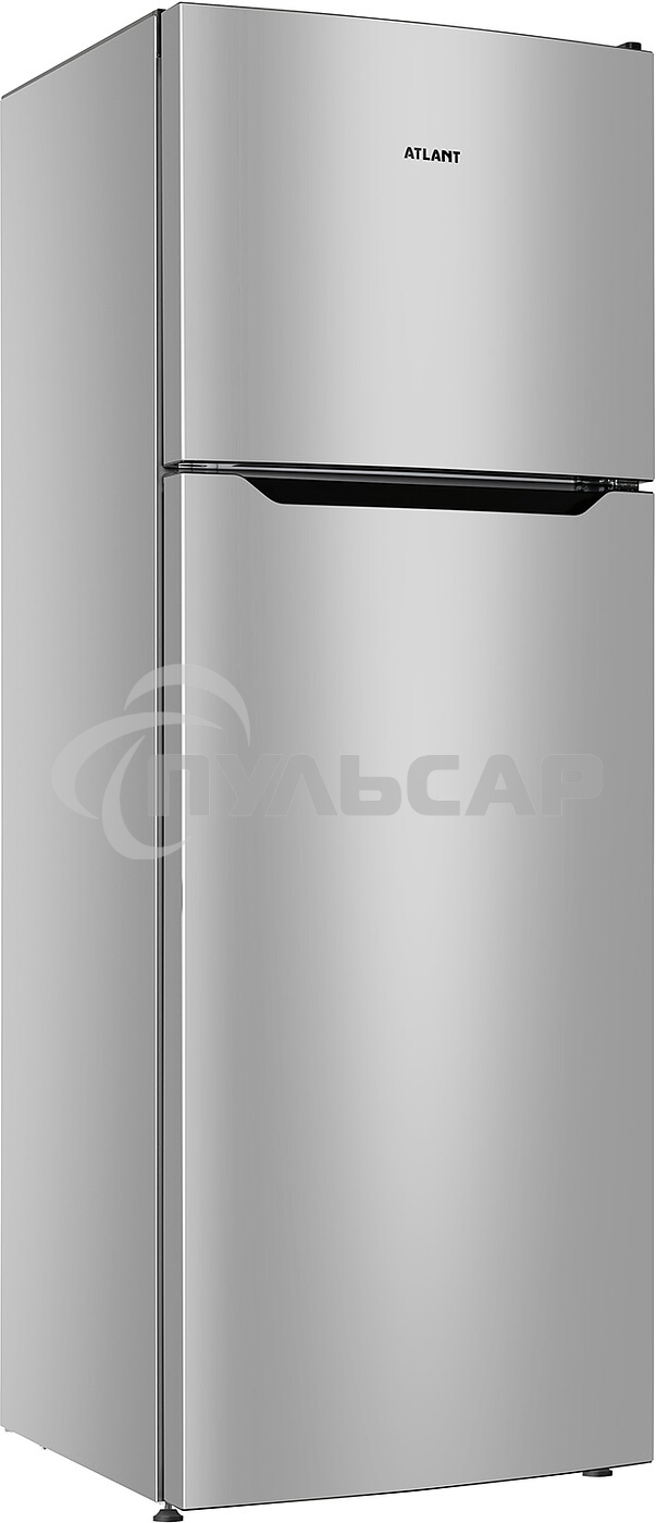 Холодильник Atlant XM 3635-189 серебристый двухкамерный 206/64л морозилка сверху