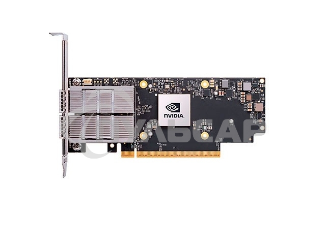 Сетевая карта NVIDIA ConnectX-7 OCP3.0 TSFF Adapter Card, 400GbE, NDR IB (default mod e), Single-port OSFP, Multi-Host and Socket Direct capable, PCIe 5.0 x16, Crypto Disabled, Secure Boot Enabled, Thumbscrew (Pull Tab) TSFF Brack et