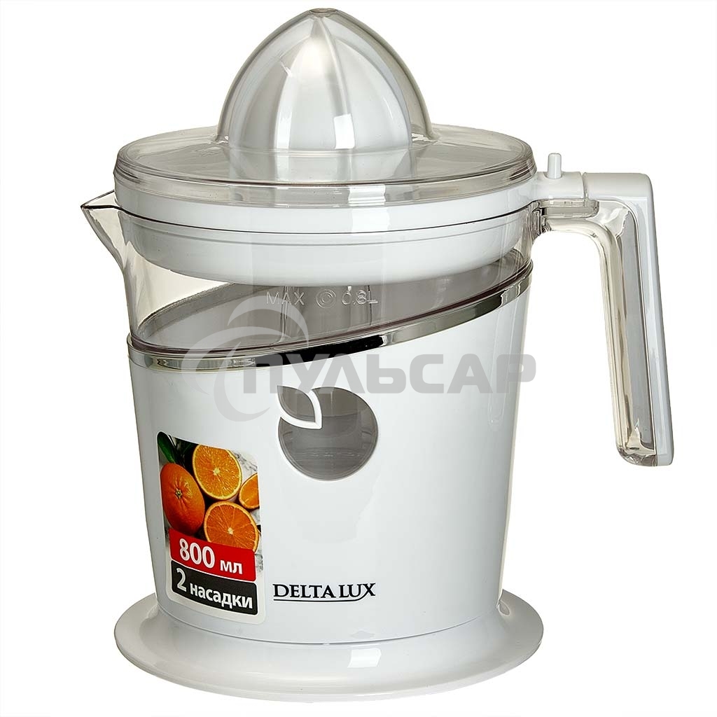Соковыжималка электрическая DELTA LUX DE-2401 белый