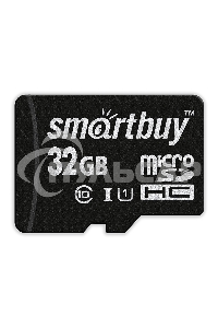 Флеш карта Micro SDHC 32Gb Smartbuy Class 10 UHS-I (без адаптера)