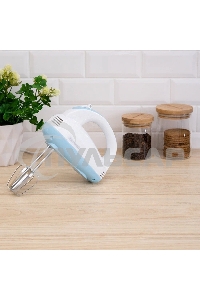 Миксер Maxwell MW-1360(W) Мощность 300 Вт.5 скорост. режимов.Номинальная потребляемая мощность 120 В