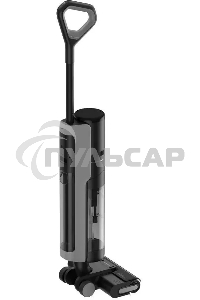 Пылесос вертикальный моющий Dreame Wet and Dry Vacuum H12S черный, питание от аккумулятора, 300 Вт, уборка влажная/сухая, пылесборник 0.7 л, работа от АКБ max 35 мин