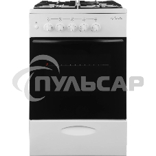 Плита Газовая Лысьва ГП 400 МС-2у белый (без крышки) реш.чугун