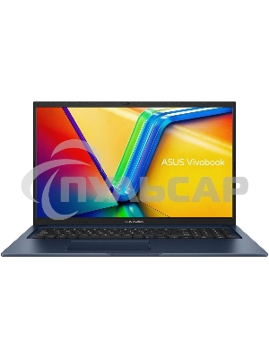 Ноутбук ASUS X1704VA-AU639 синий 90NB10V2-M00RJ0 17.3