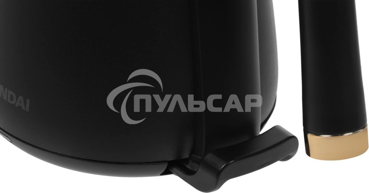 Чайник электрический Hyundai HYK-S5500 0.7 л, 1000 Вт, черный