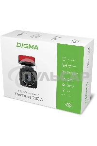 Видеорегистратор Digma FreeDrive 203W черный 2Mpix 1080x1920 1080p 120гр. MSTAR 8336