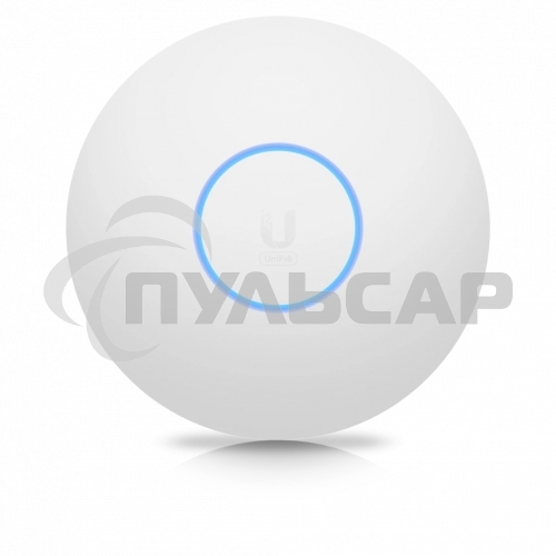 Точка доступа Ubiquiti UniFi 6 AP Pro U6-Pro 2.4+5 ГГц, Wi-Fi 6, 4х4 MU-MIMO, 802.3at, 1х 1G RJ45