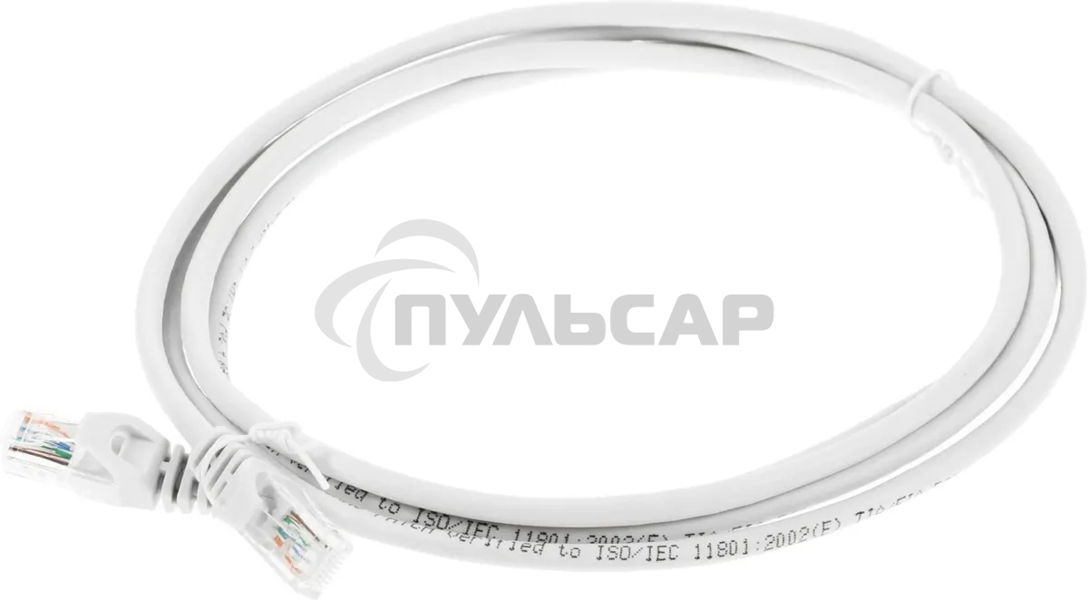 Коммутационный шнур ITK (патч-корд), кат.5Е UTP, 2м, серый Патч-корд, кат.5Е UTP, 2м, серый